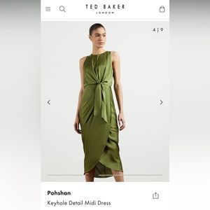 Ted baker Pohshan
Keyhole Detail Midi Dress